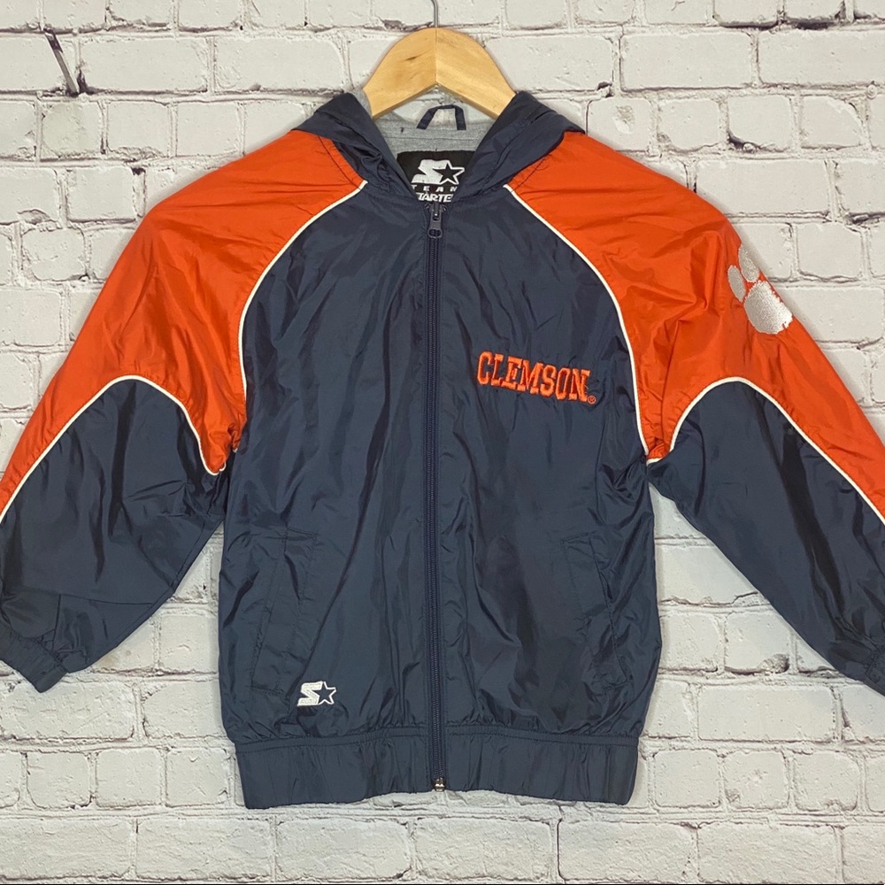 Clemson Tiger Nylon Jacket Kids size 4/5